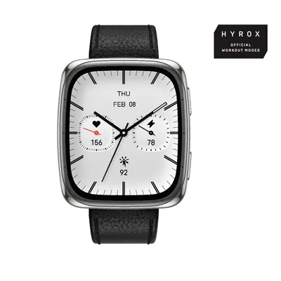 Amazfit Active 2 (Square) Premium Black Leather