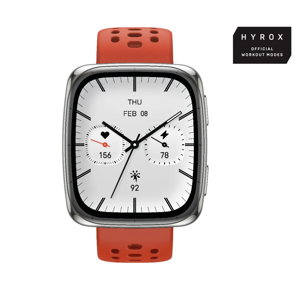 Amazfit Active 2 (Square) Premium Black Leather – 2. kép
