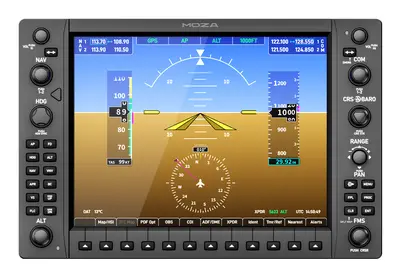 Moza Racing kiegészítő - MGX1000 Instrument Panel