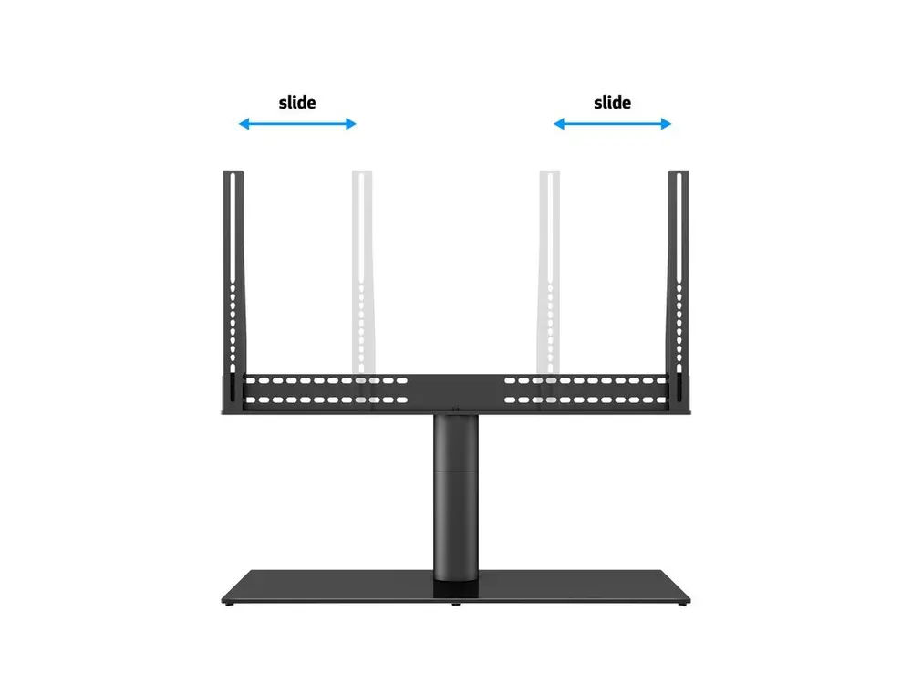 MULTIBRACKETS Forgatható asztali állvány, M VESA Tablestand Turn X-Large MAX 800x400 Black (60-75", 50 kg) – 7. kép