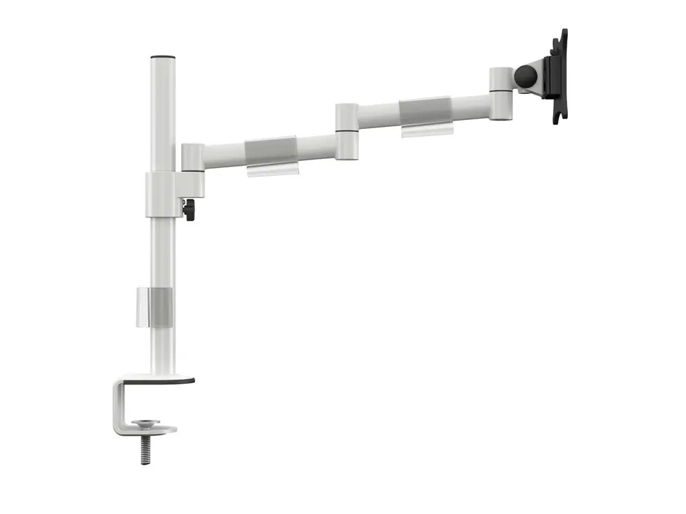 MULTIBRACKETS Asztali konzol, M VESA Deskmount Officeline Single II White (15-30", max.VESA: 100x100 mm, 8 kg) – 4. kép