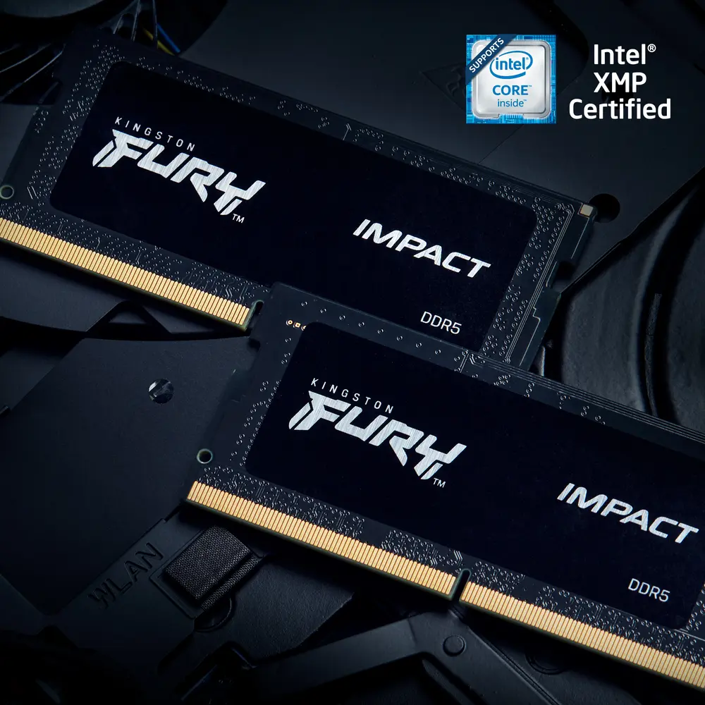 KINGSTON FURY NB Memória DDR5 32GB 5600MT/s CL40 SODIMM Impact PnP – 5. kép