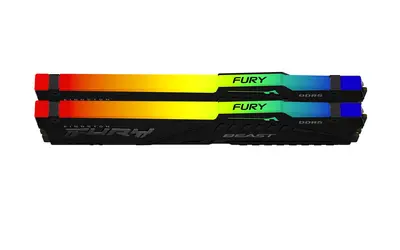 KINGSTON FURY Memória DDR5 16GB 5600MT/s CL36 DIMM (Kit of 2) Beast RGB EXPO – 2. kép