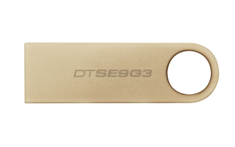 Kingston 128GB DataTraveler SE9 G3 USB-A 3.2 Gen 1 pendrive arany – 2. kép