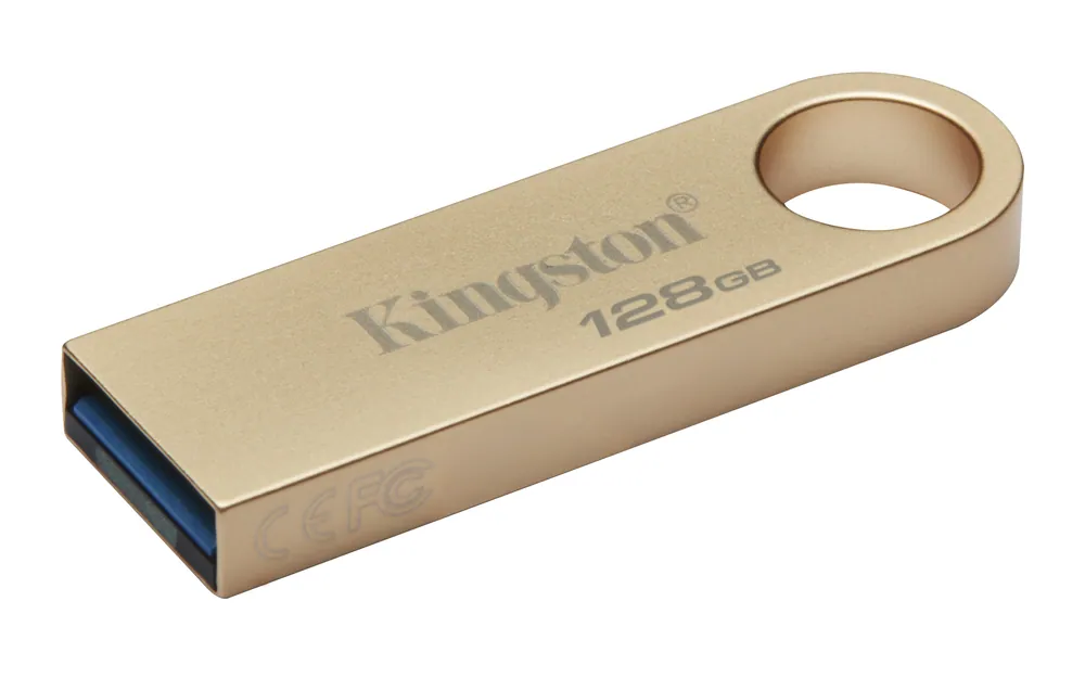 Kingston 128GB DataTraveler SE9 G3 USB-A 3.2 Gen 1 pendrive arany – 3. kép