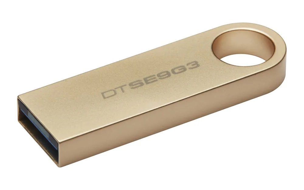Kingston 128GB DataTraveler SE9 G3 USB-A 3.2 Gen 1 pendrive arany – 4. kép
