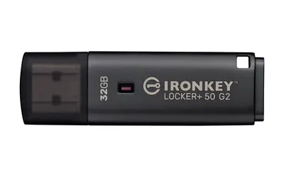 KINGSTON Pendrive 32GB IronKey Locker+ 50 G2 AES-256 FIPS 197