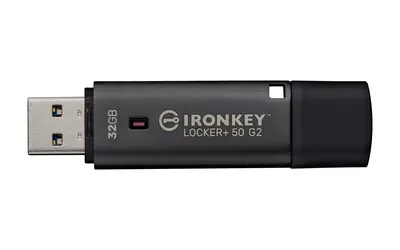 KINGSTON Pendrive 32GB IronKey Locker+ 50 G2 AES-256 FIPS 197 – 2. kép