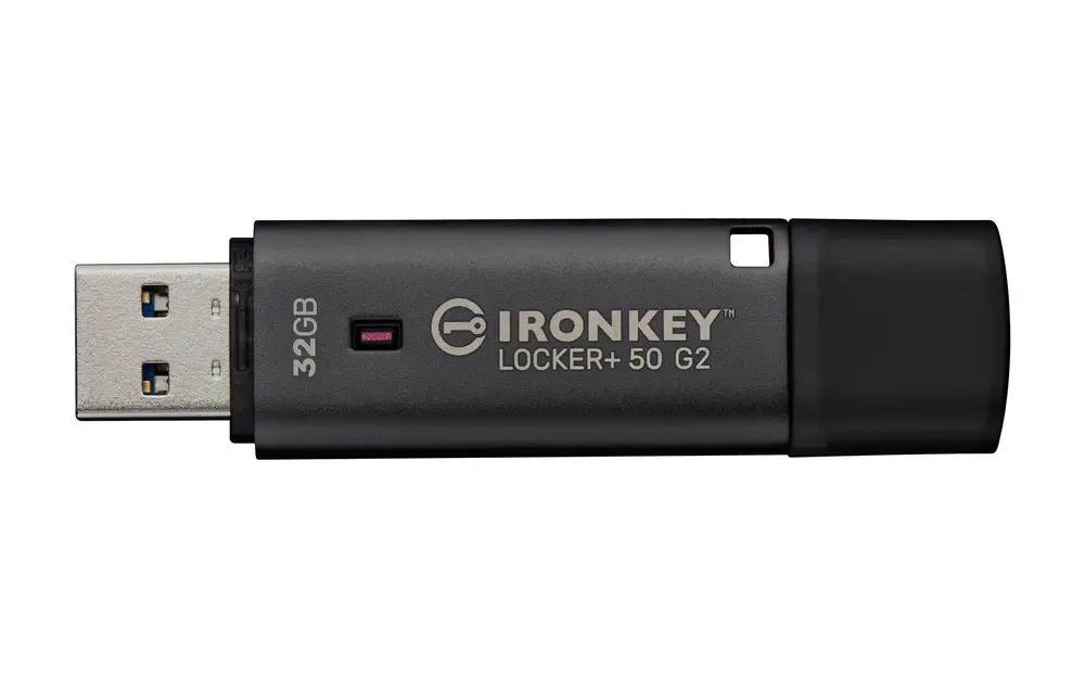 KINGSTON Pendrive 32GB IronKey Locker+ 50 G2 AES-256 FIPS 197 – 2. kép