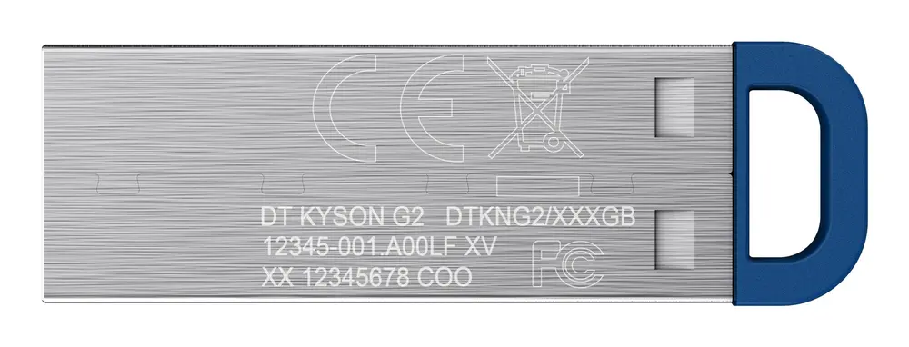 KINGSTON Pendrive 256GB DT Kyson 220MB/s fém USB 3.2 Gen 1 – 2. kép