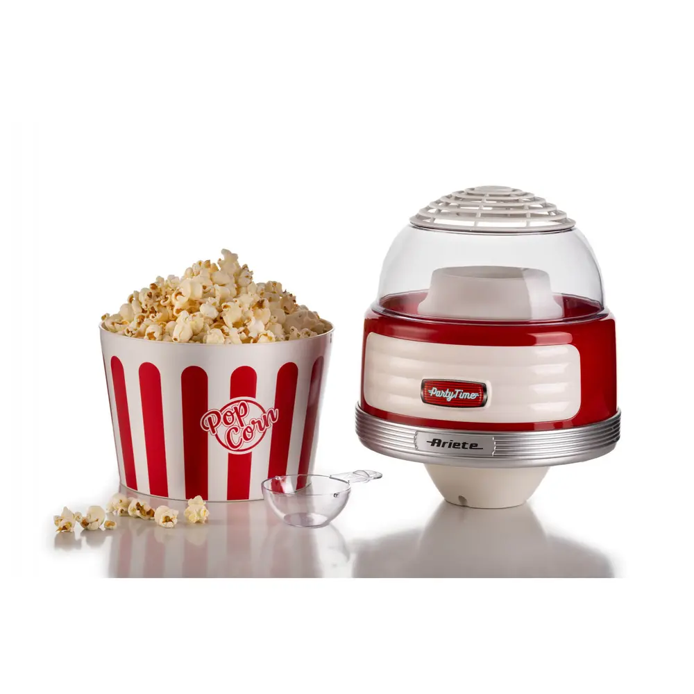 ARIETE 2957.RD Party Time popcorn készítő, 1100W, Piros – 3. kép