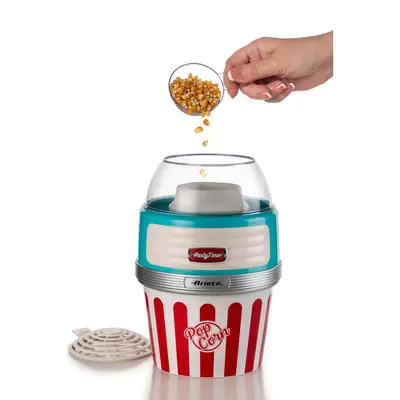 ARIETE 2957.BL Party Time popcorn készítő, 1100W Azúrkék – 2. kép