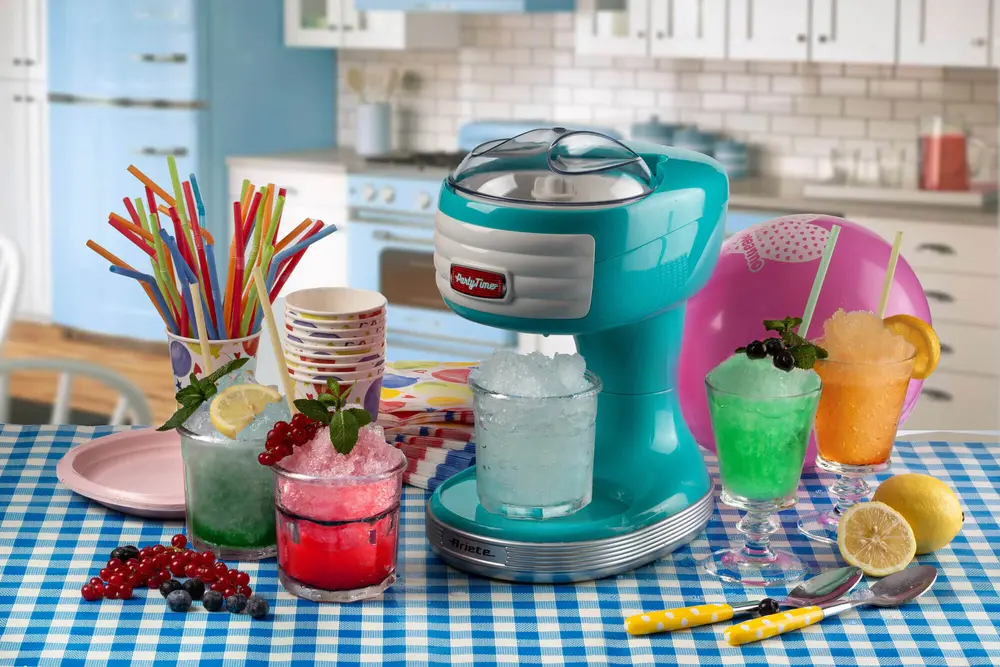 ARIETE 76.BL Party Time jégkása készítő, 30W, Azúrkék – 4. kép