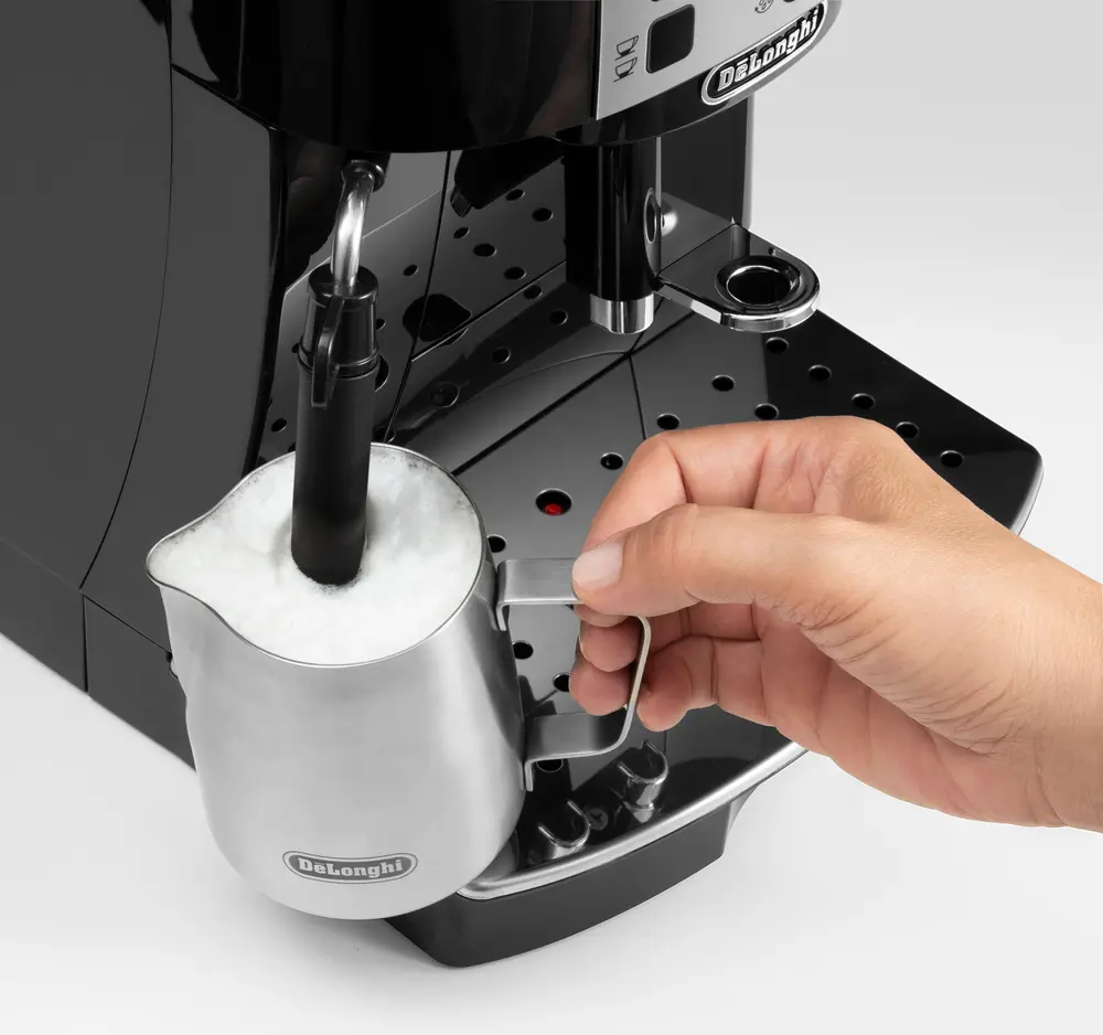 DELONGHI ECAM22.115.B Magnifica S automata 2 személyes kávéfőző, 13 őrlési fokozat, tartály: 1,8 l, Fekete – 5. kép