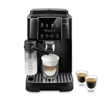 DELONGHI ECAM220.60.B Magnifica S automata 2 személyes kávéfőző, őrlési fokozatok: 13, tartály: 1,8 l, Fekete