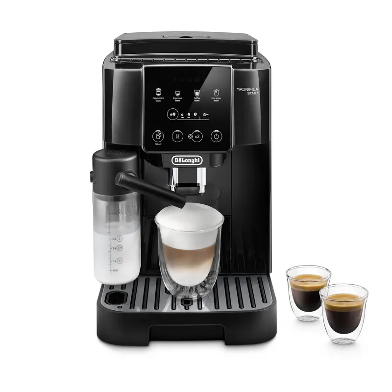 DELONGHI ECAM220.60.B Magnifica S automata 2 személyes kávéfőző, őrlési fokozatok: 13, tartály: 1,8 l, Fekete