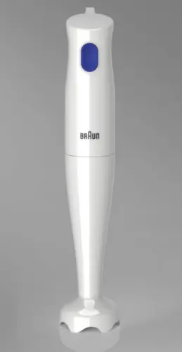 BRAUN MQ10.000PWH MultiQuick botmixer, 450W, Fehér