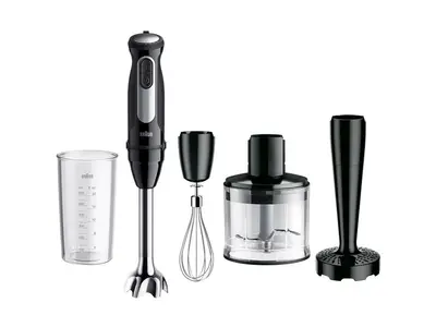 BRAUN MQ55.307.M MultiQuick 5 PRO botmixer, 1000W, Fekete