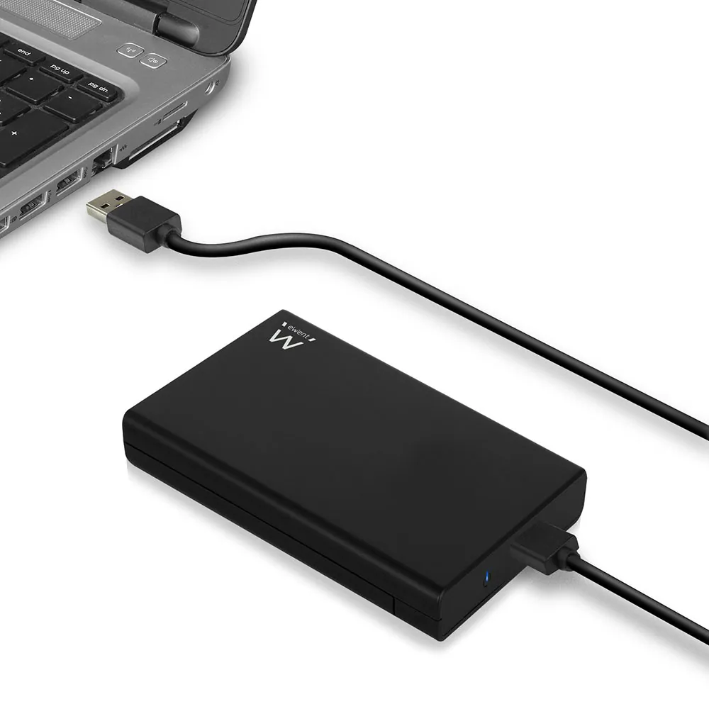 Ewent 2,5" SATA SSD/HDD screwless Black – 3. kép