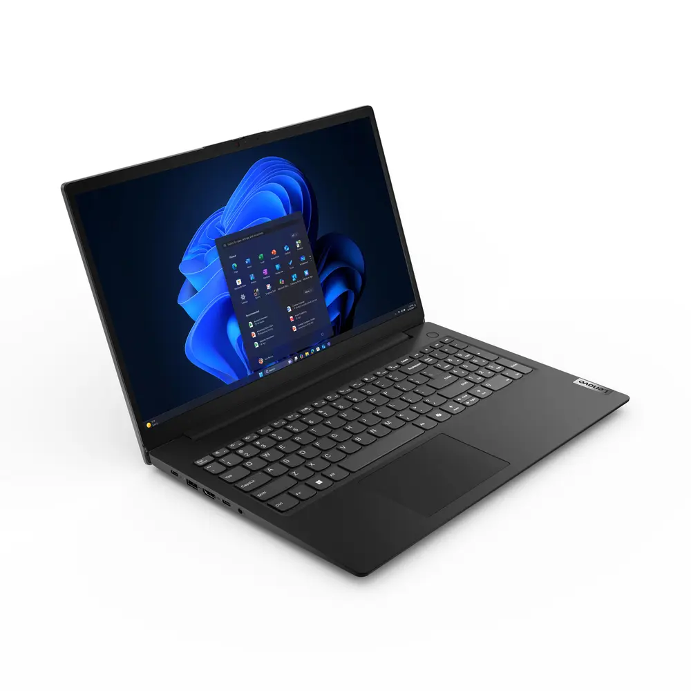 LENOVO V15 G7 IWC, 15.6" FHD, Intel Core 7 350 (4.8GHz), 16GB, 512GB SSD, NoOS, Business Black – 3. kép
