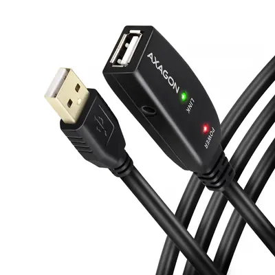 AXAGON ADR-220 USB Repeater Cabel 20m Black – 2. kép