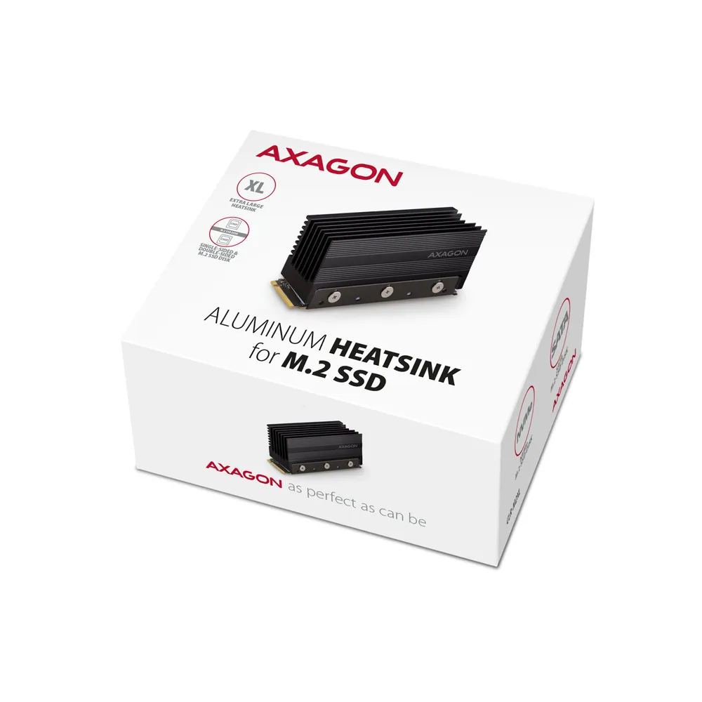 AXAGON CLR-M2XL heatsink for M.2 SSD – 5. kép