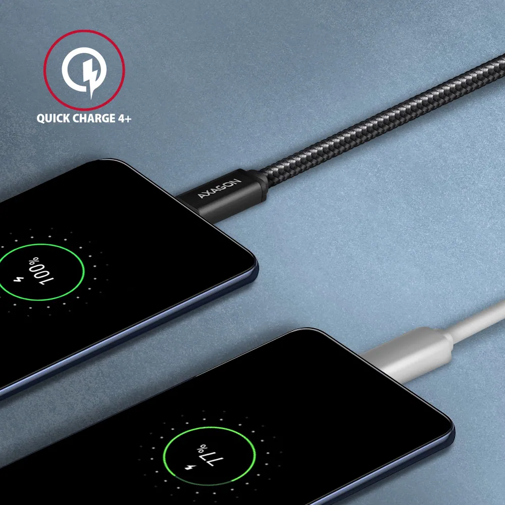 AXAGON BUCM3-CM30AB Speed USB-C USB-C 3.2 Gen 1 Cable 3m Black – 5. kép
