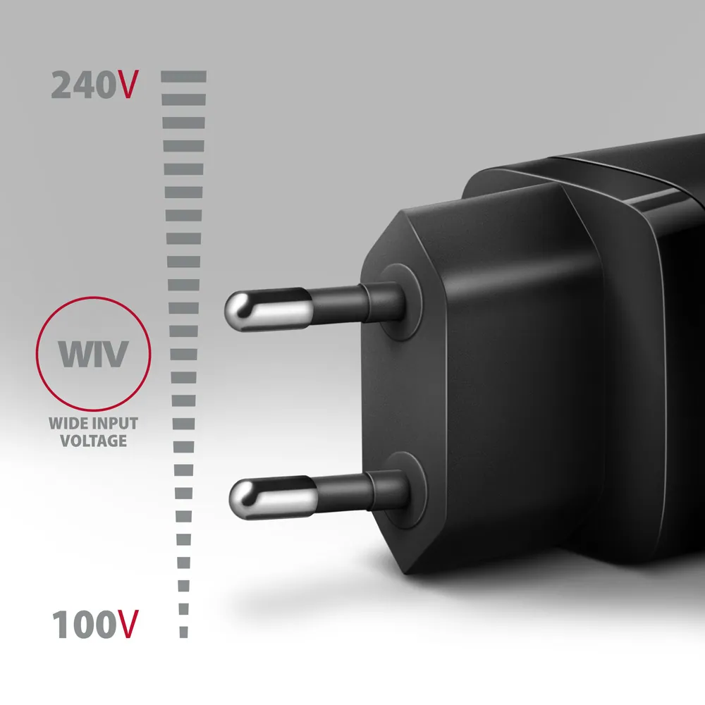 AXAGON ACU-PQ30 PD & QC Wall Charger 30W Black – 3. kép