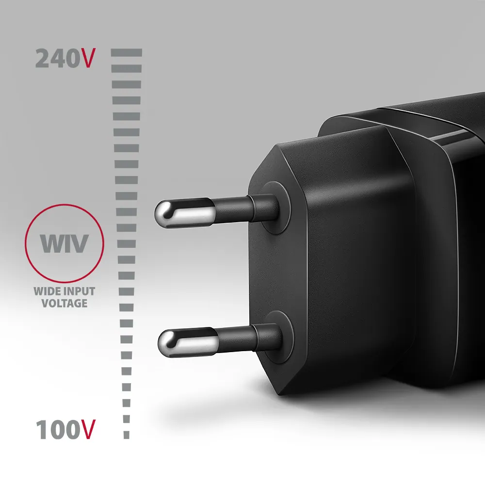 AXAGON ACU-PD20 PD3.0 & QC4+ Wall Charger 20W Black – 3. kép
