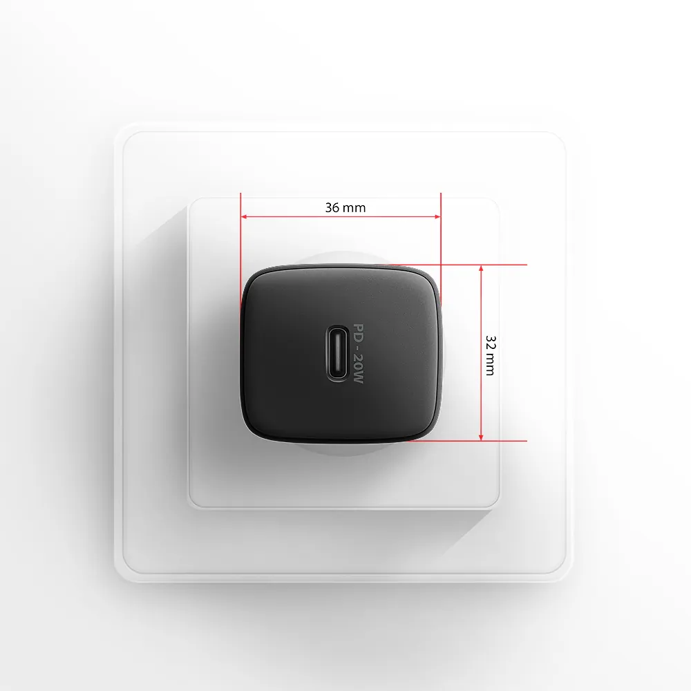 AXAGON ACU-PD20 PD3.0 & QC4+ Wall Charger 20W Black – 7. kép