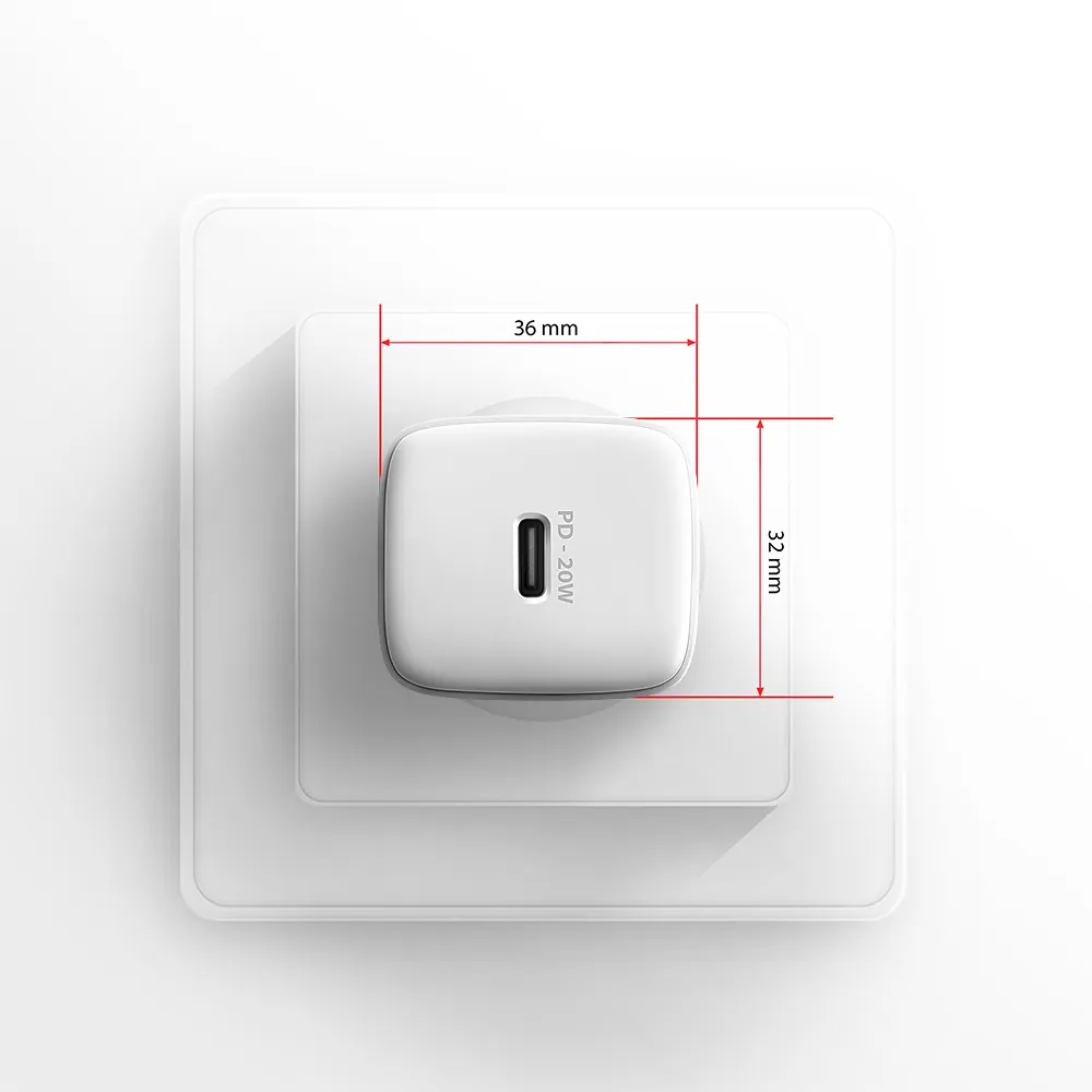 AXAGON ACU-PD20W PD3.0 & QC4+ Wall Charger 20W White – 7. kép