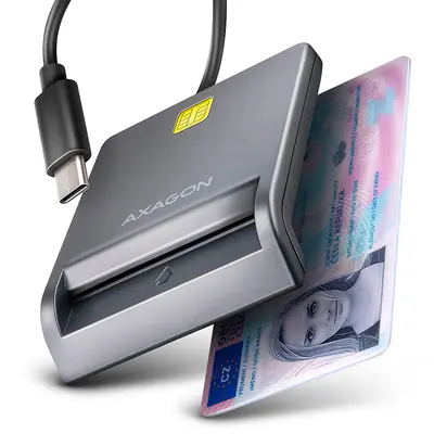 AXAGON CRE-SM3TC Smart Card/ID Card FlatReader