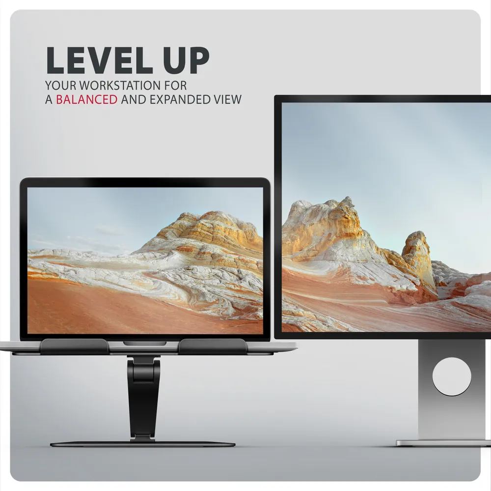AXAGON STND-LQB stand for notebooks and tablets Black – 7. kép