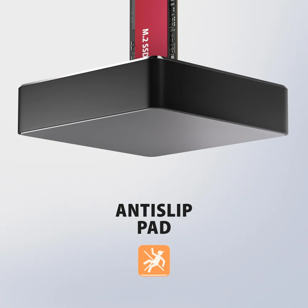 AXAGON ADSA-M2C11 USB-C 10Gbps docking station for M.2 NVMe / SATA SSD – 8. kép