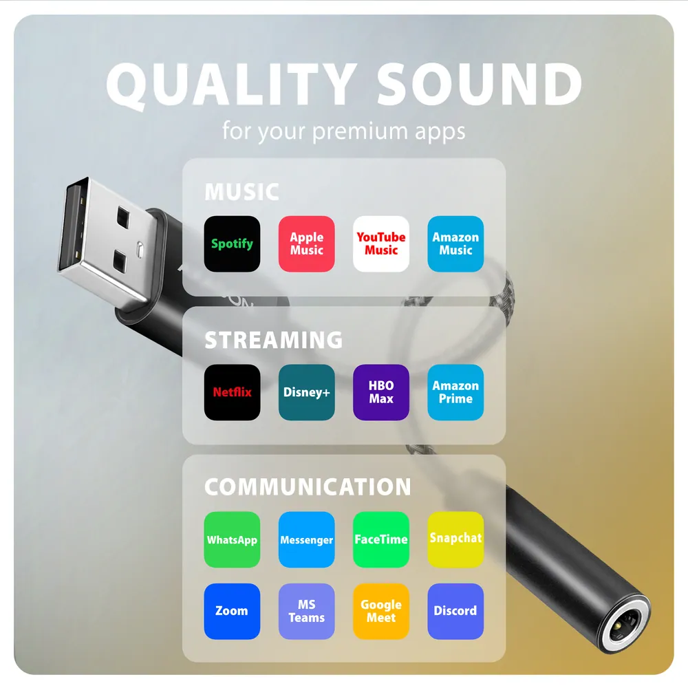 AXAGON ADA-HA USB-A Hi-Res DAC audio adapter – 8. kép