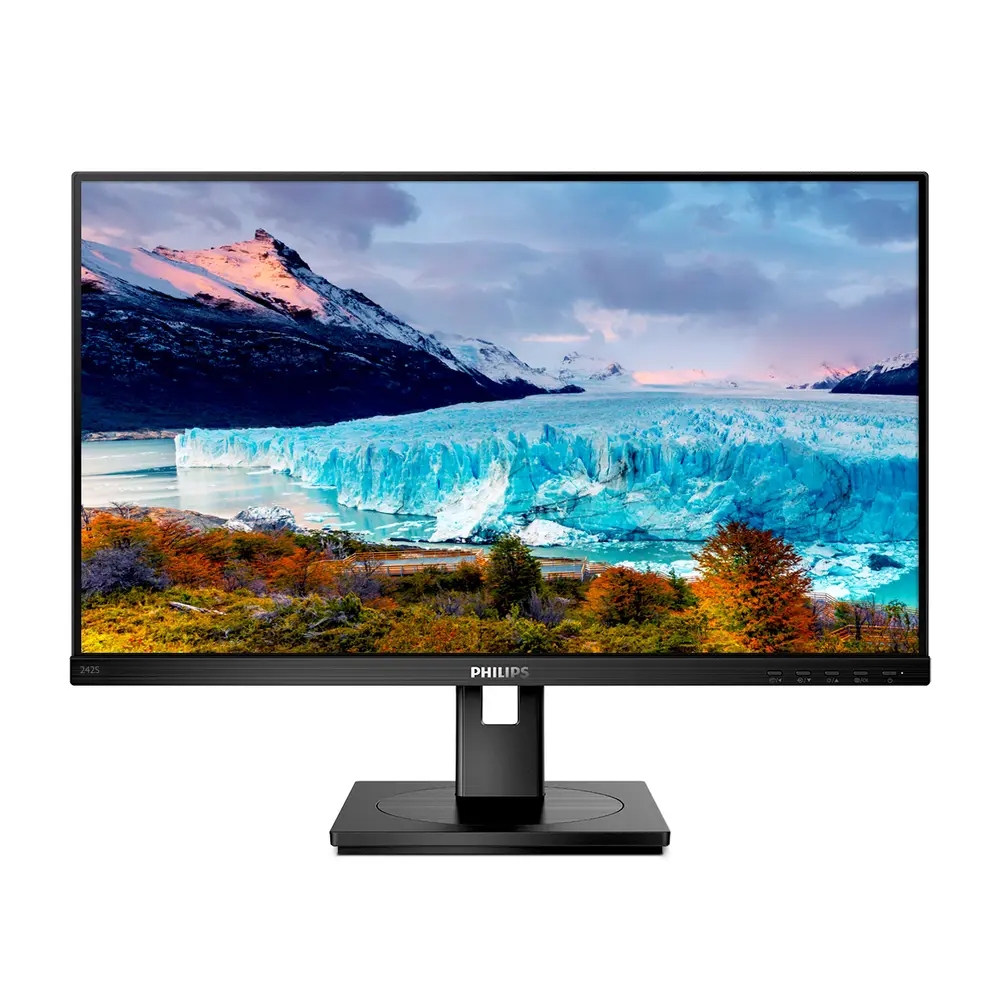 PHILIPS IPS monitor 23.8" 242S1AE, 1920x1080, 16:9, 300cd/m2, 4ms, VGA/DVI/HDMI/DisplayPort, Pivot, hangszóró