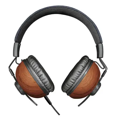 Trust 22637 Noma Headphones - denim wood – 2. kép