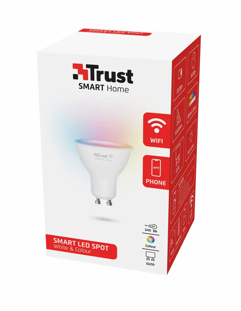 Trust 71279 GU-10 RGBCW LED SPOT WI-FI – 4. kép