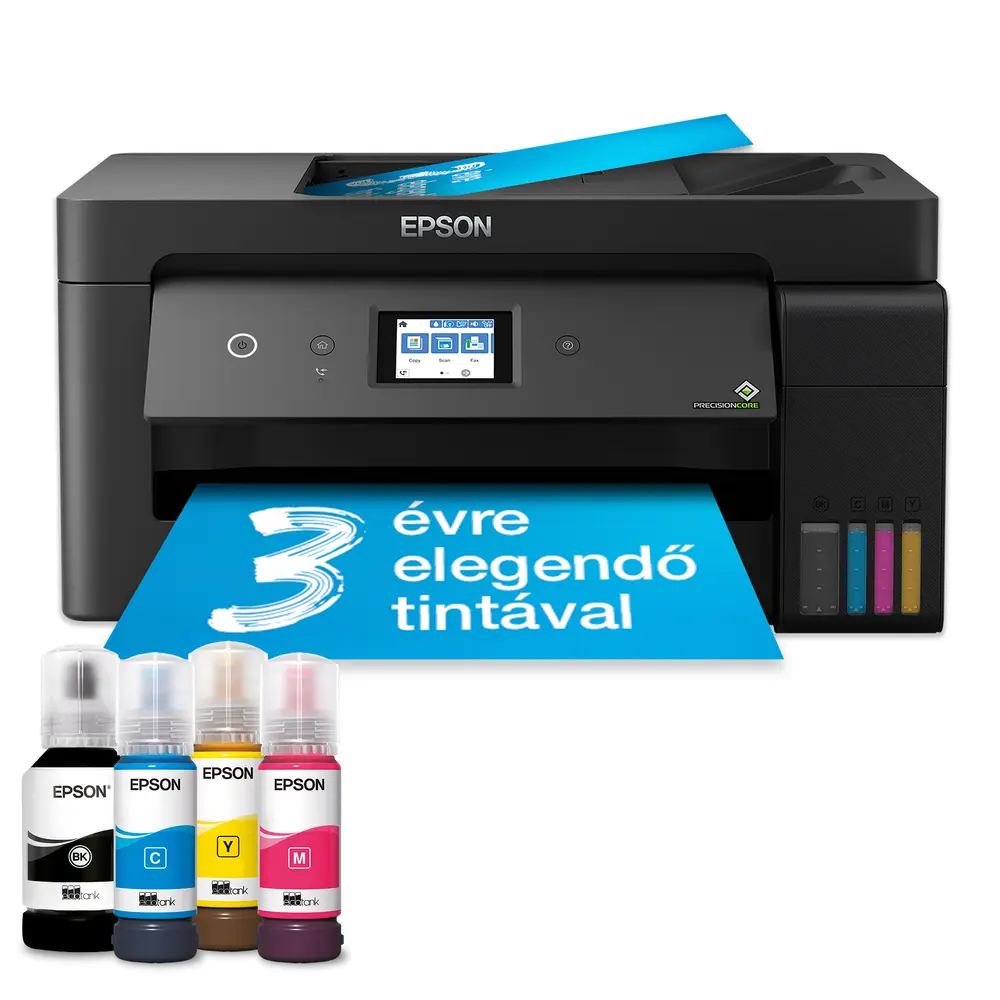 EPSON Tintasugaras nyomtató - EcoTank L14150 (A3+, MFP, színes, 4800x1200 DPI, 38 lap/perc, USB/LAN/Wifi) – 2. kép