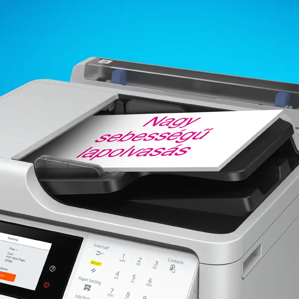 EPSON Tintasugaras nyomtató - WorkForce Pro WF-C5890DWF (A4, MFP, 4800x1200 DPI, 34 lap/perc, duplex, ADF, USB/LAN/Wifi) – 5. kép