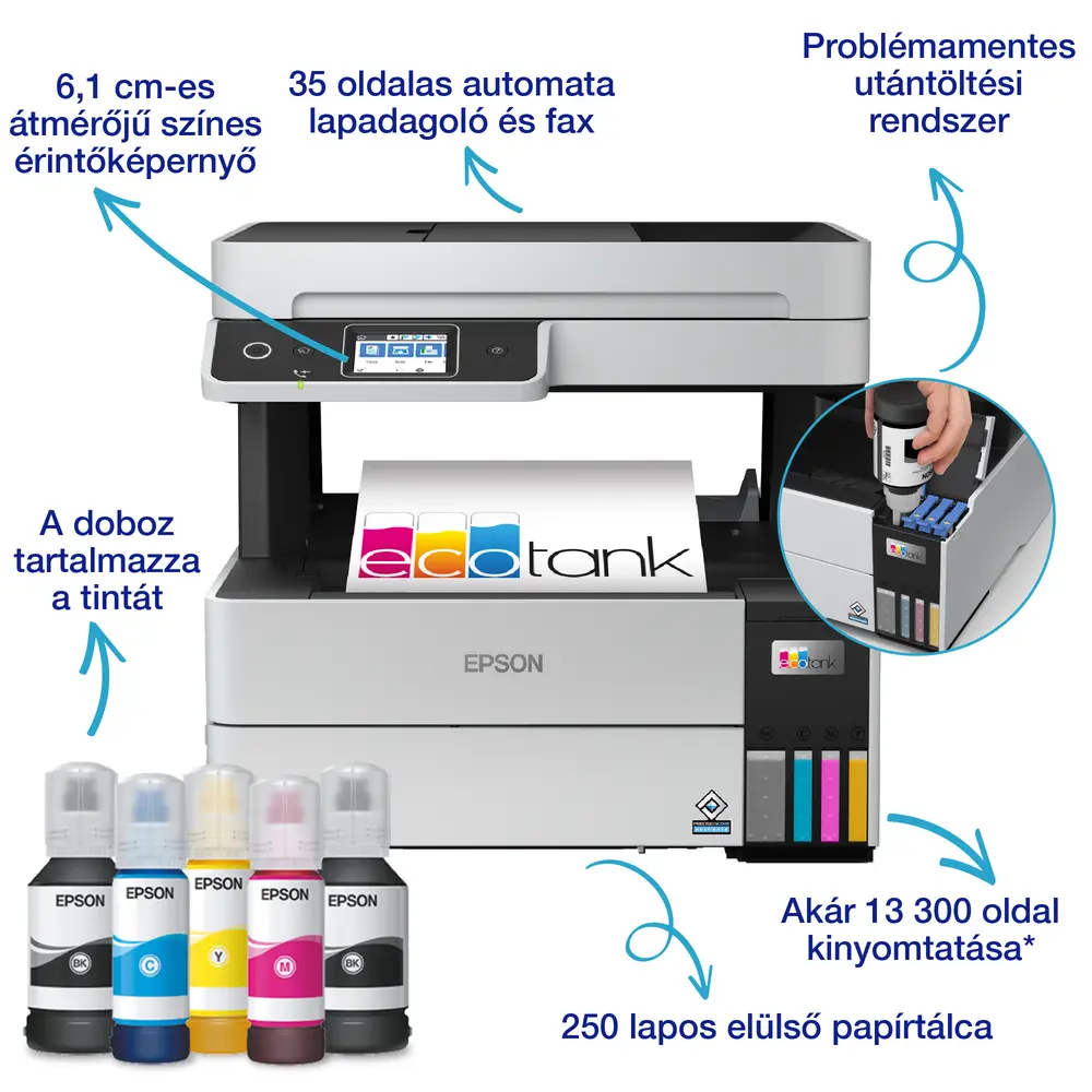 Epson EcoTank L6499 mfp nyomtató – 5. kép