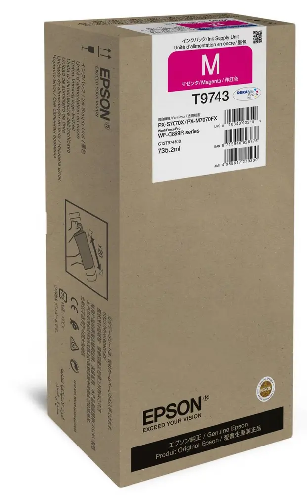 EPSON Tintapatron WorkForce Pro WF-C869R Magenta XXL Ink Supply Unit