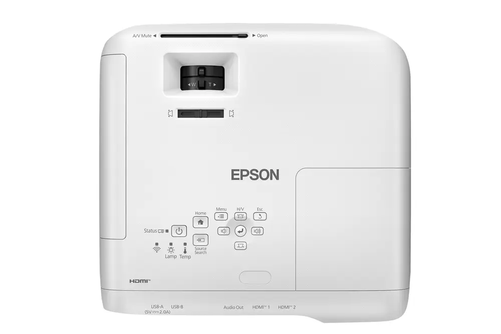 EPSON Projektor - EB-FH18 (3LCD, 1920x1080 (Full HD), 16:9, 4100 AL, 16 000:1, 2xHDMI/USB/WiFi/Apple AirPlay 2) – 2. kép