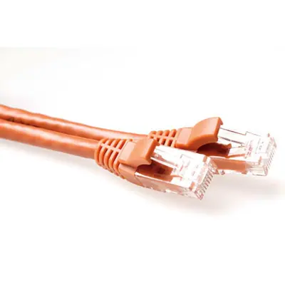 ACT CAT6 U-UTP Patch Cable 0,5m Brown