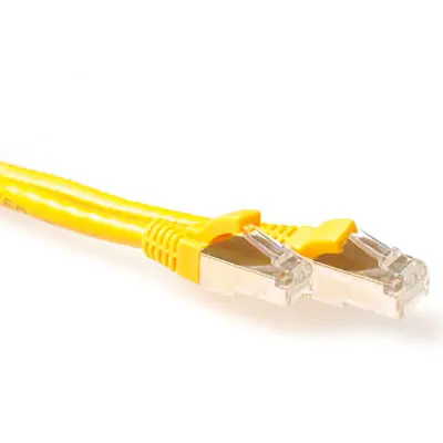 ACT CAT6A S-FTP Patch Cable 1,5m Yellow
