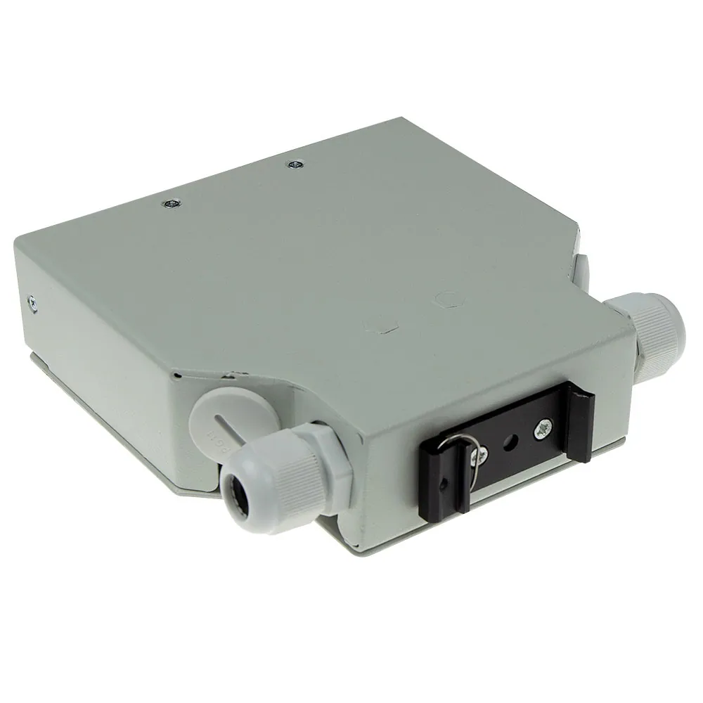 ACT DIN rail fiber optic terminal box unloaded 12 ports – 4. kép