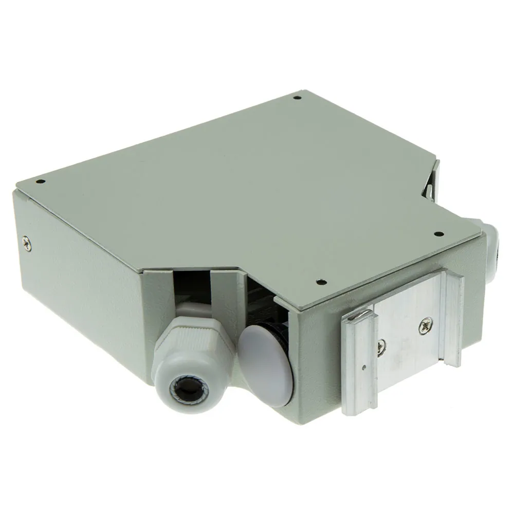 ACT DIN rail fiber optic terminal box unloaded 12 ports – 5. kép