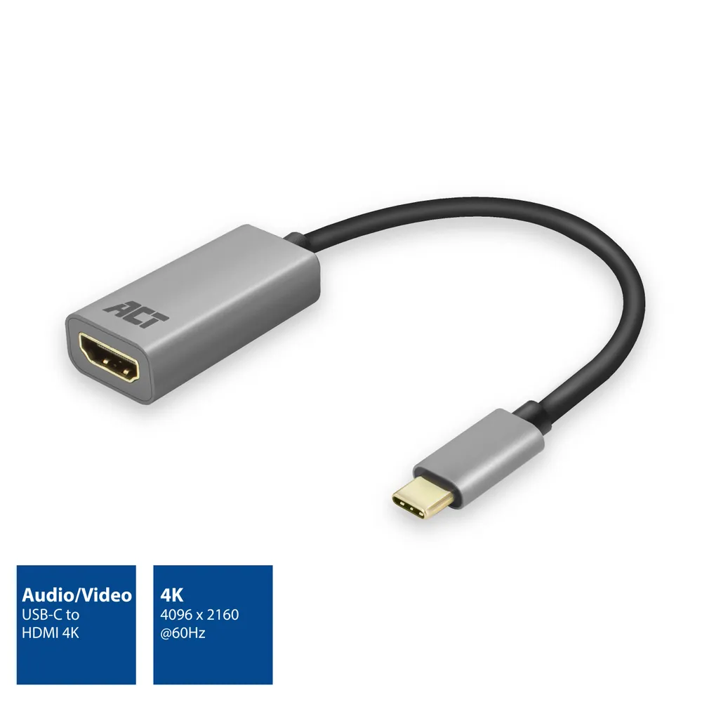 ACT AC7010 USB-C to HDMI Converter Silver – 2. kép