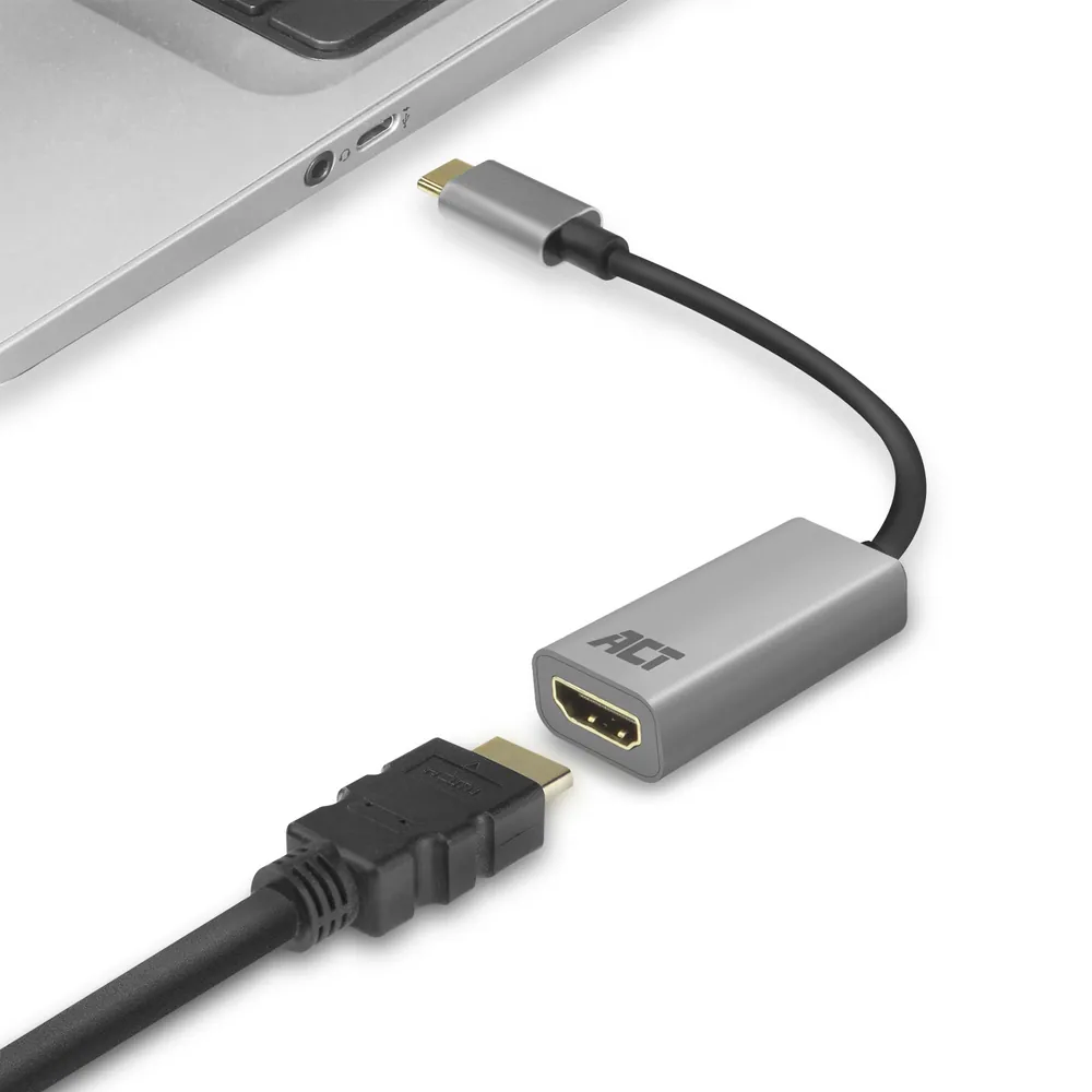 ACT AC7010 USB-C to HDMI Converter Silver – 5. kép