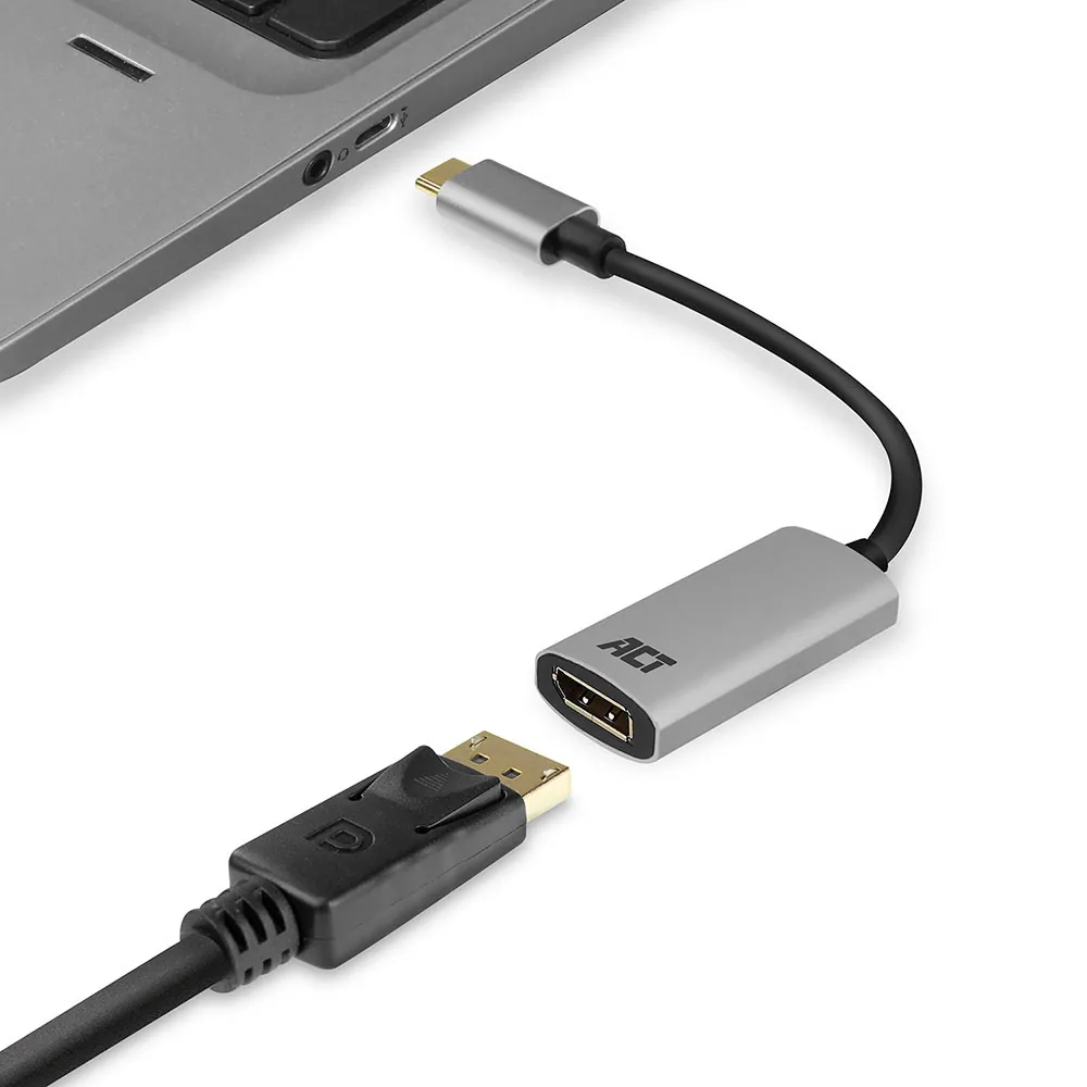ACT AC7030 USB-C to DisplayPort 4K Silver – 2. kép
